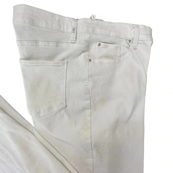 Lee Platinum Label 12M white‎ cotton stretch jeans - Picture 5 of 7